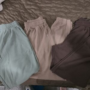 Comfrt Waffle Joggers- set of three